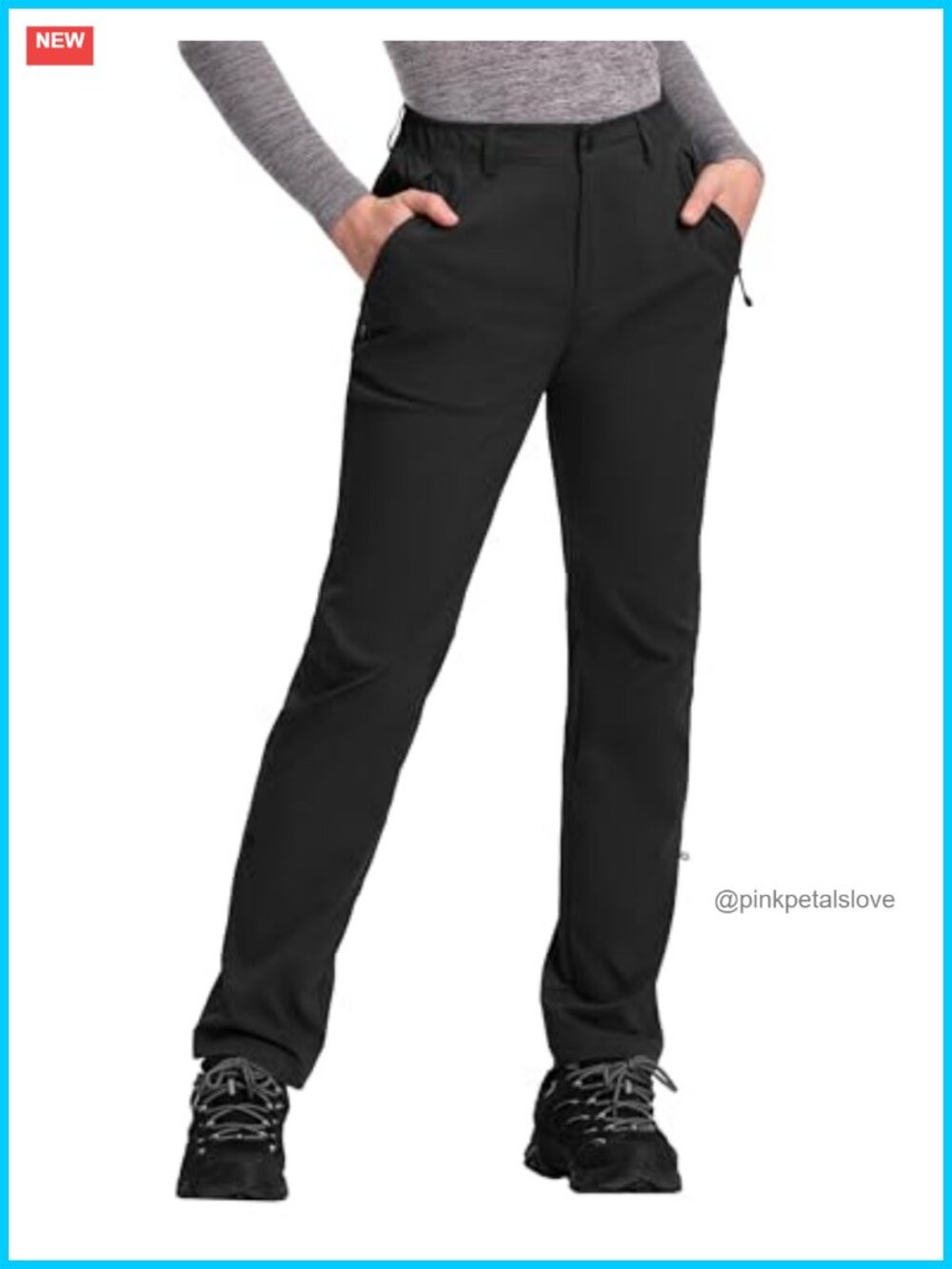 Pioneer Camp Women's Hiking Cargo Pants Lightweight Quick Dry Water Resistant